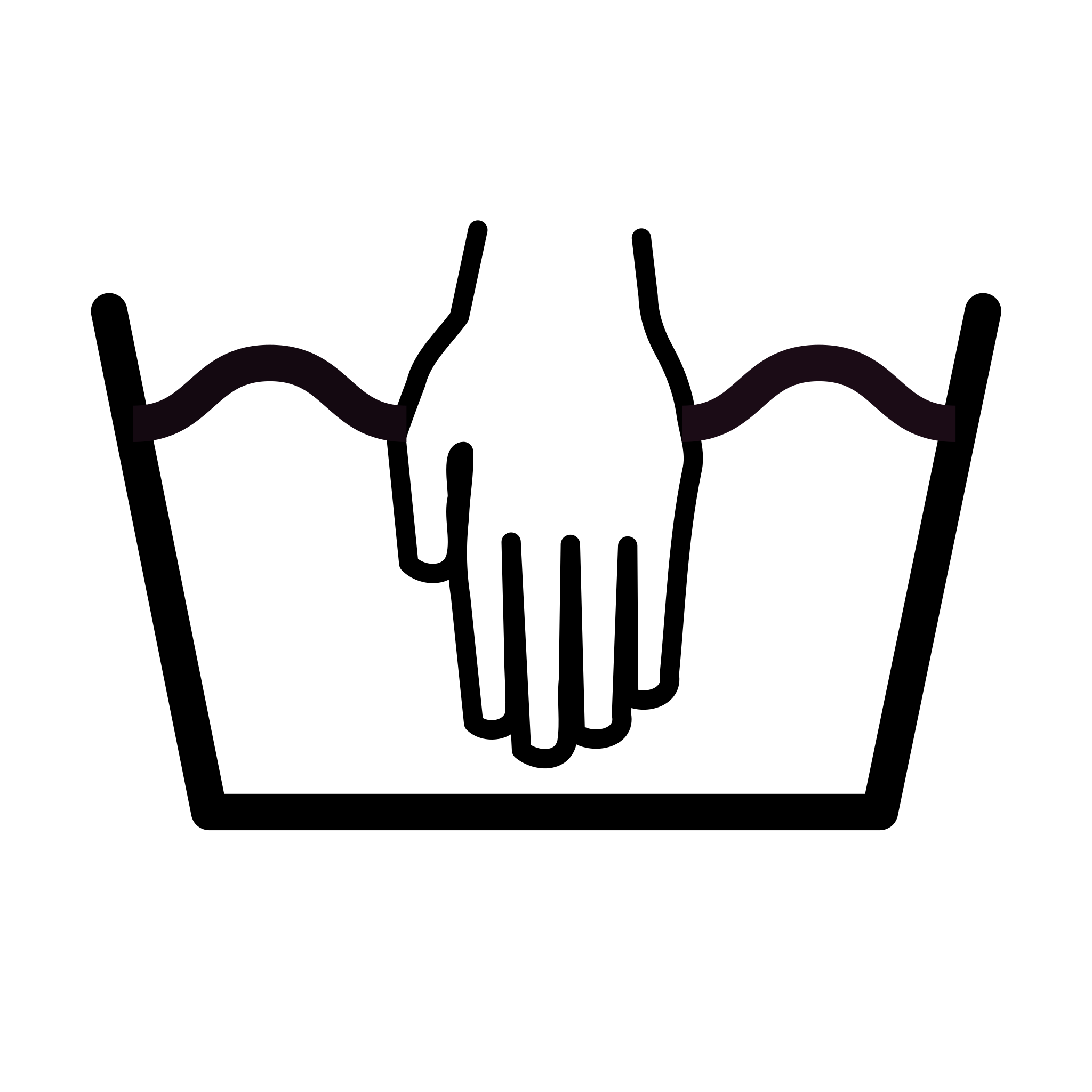Care symbol: L