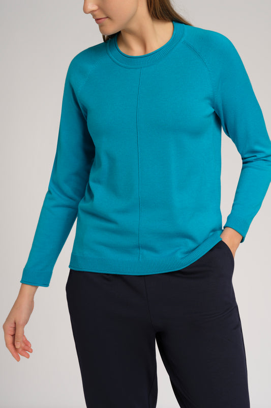 Basic Rundhals-Pullover