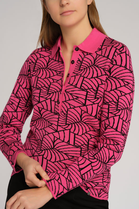 Jacquard-Pullover