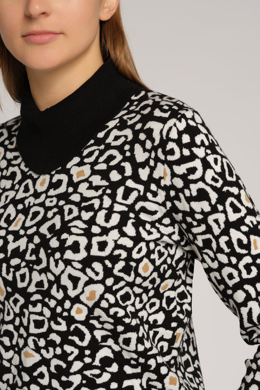 Jacquard-Pullover