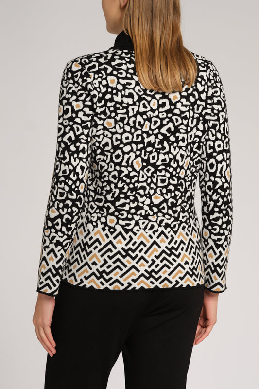 Jacquard-Pullover
