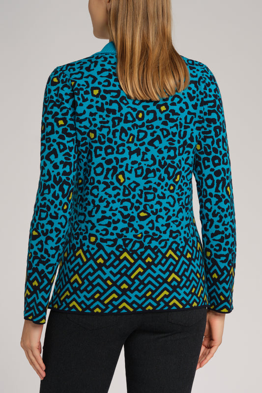 Pullover mit Schalkragen