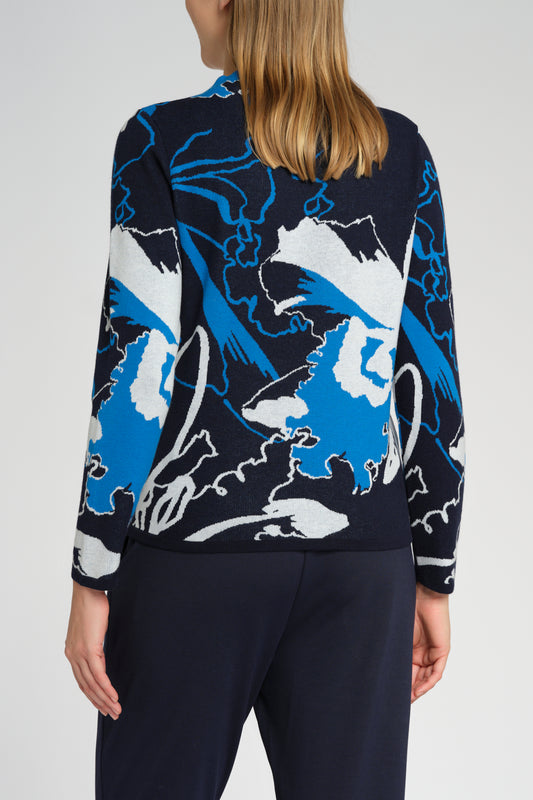 Jacquard-Pullover