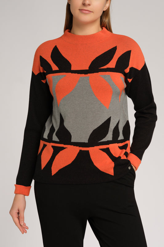 Jacquard-Pullover