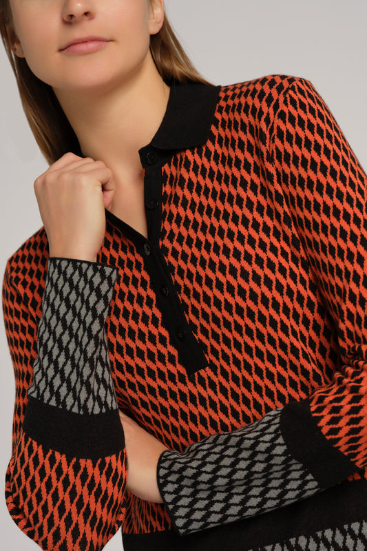 Jacquard-Pullover