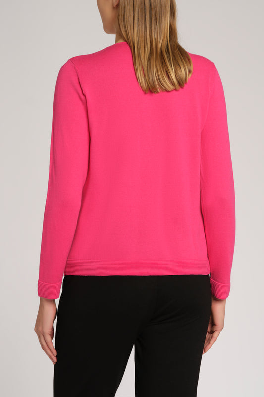 Pullover mit Wellenstruktur