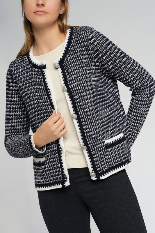 Strickjacke 1/1 Arm