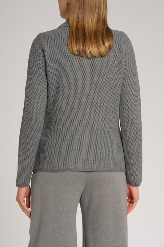 Jacke mit Strukturmuster