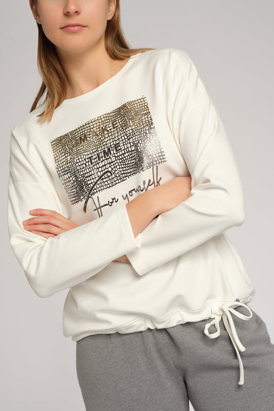 T-Shirt mit Straßdeko