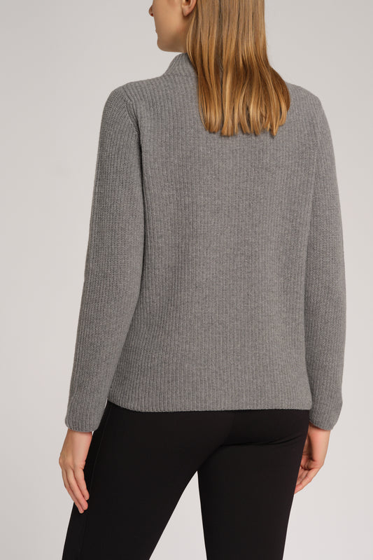 Pulli mit Merinowolle und Cashmereanteil