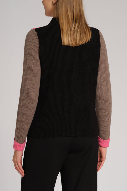 Pullover mit 3-Farben Design