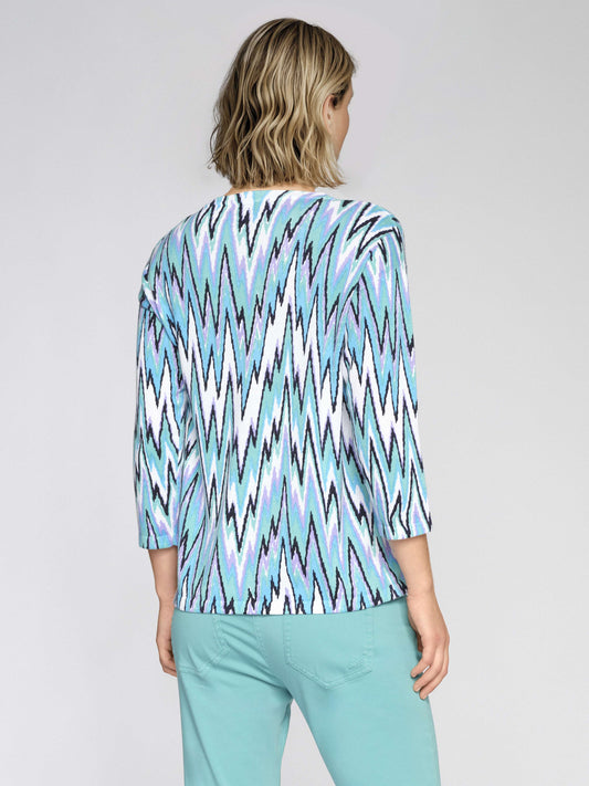 Pullover mit V-Ausschnitt