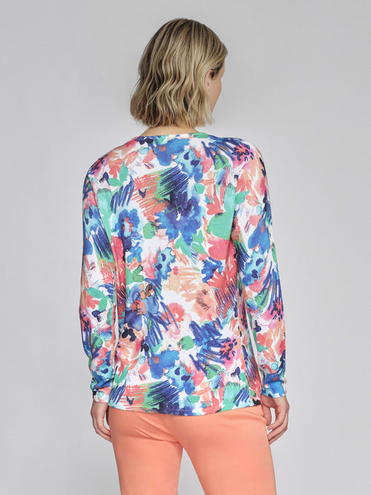 Pullover mit V-Ausschnitt