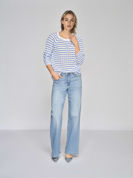 Pullover mit Strukturmuster