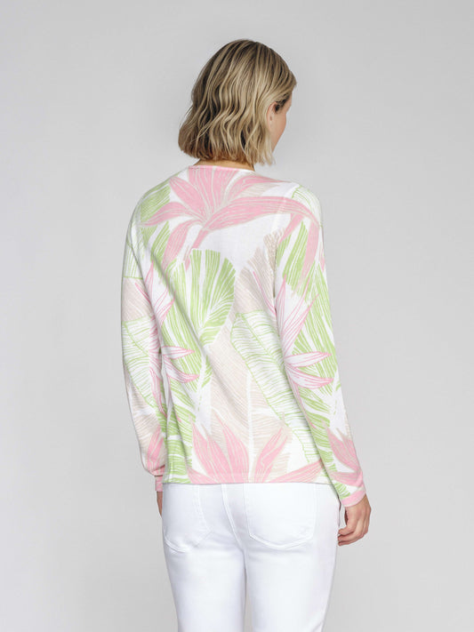 Pullover mit V-Ausschnitt