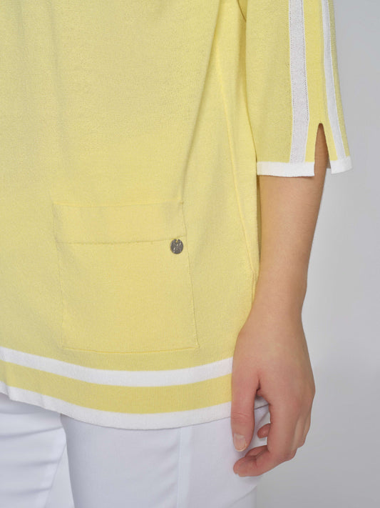 Pullover mit Rundhals-Ausschnitt