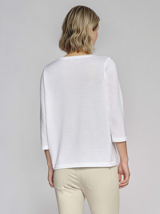 Pullover mit Wellenstruktur