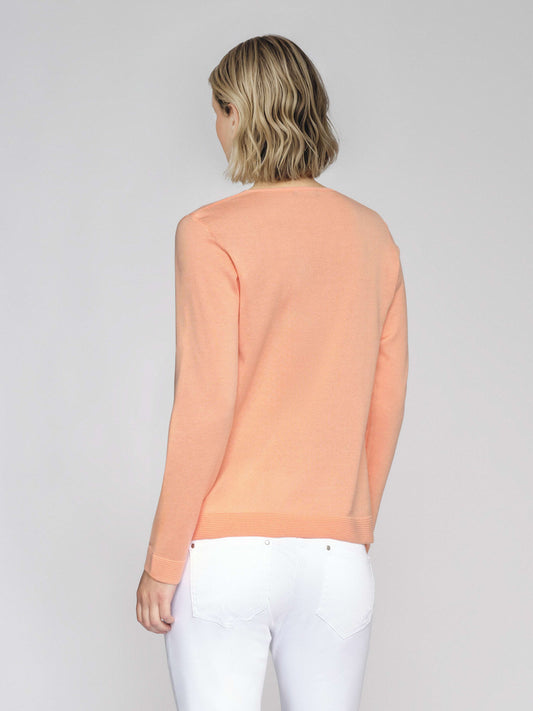 Pullover mit V-Ausschnitt