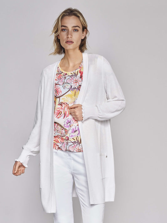 Lange Strickjacke