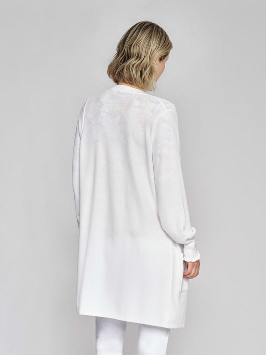 Lange Strickjacke