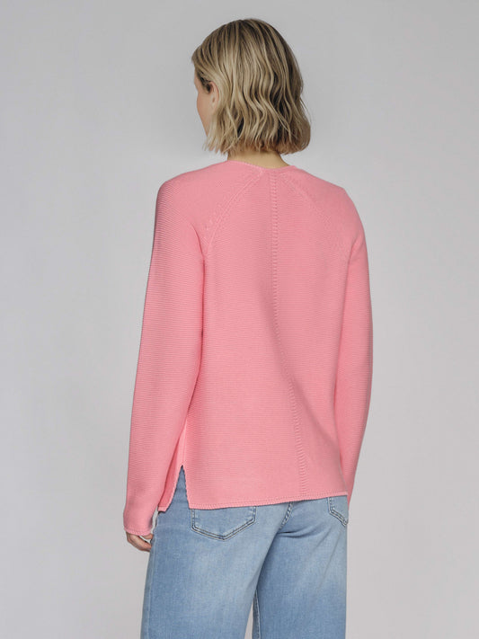 Jacke mit V-Ausschnitt