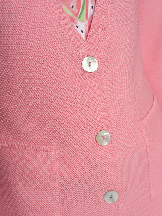Jacke mit V-Ausschnitt