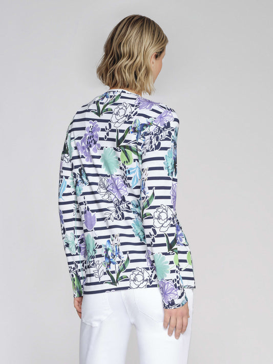 Jacke mit Alloverdruck