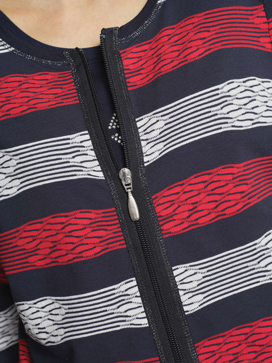 Jersey-Jacke