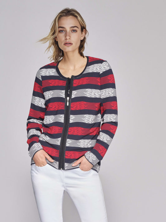 Jersey-Jacke