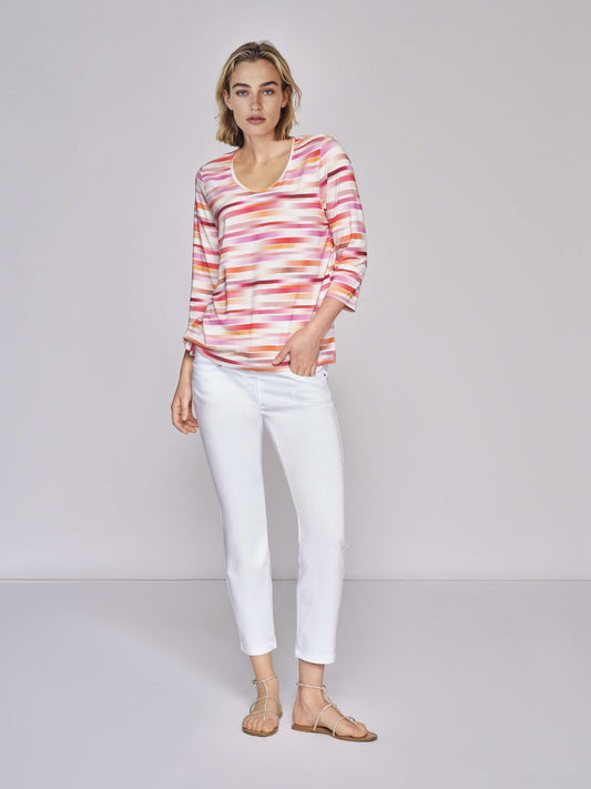 T-Shirt mit Allover-Druck