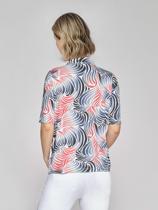 T-Shirt mit Allover-Druck
