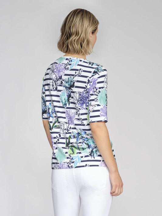 T-Shirt mit Alloverdruck
