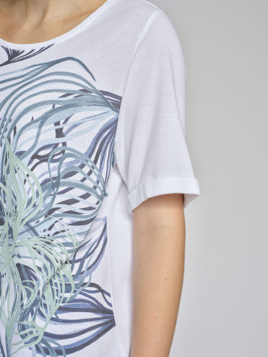 T-Shirt mit Alloverdruck