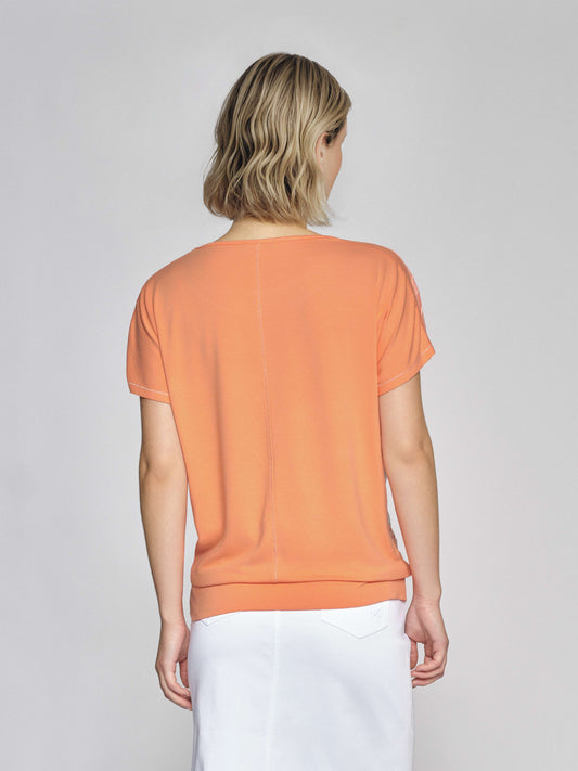T-Shirt mit Alloverdruck