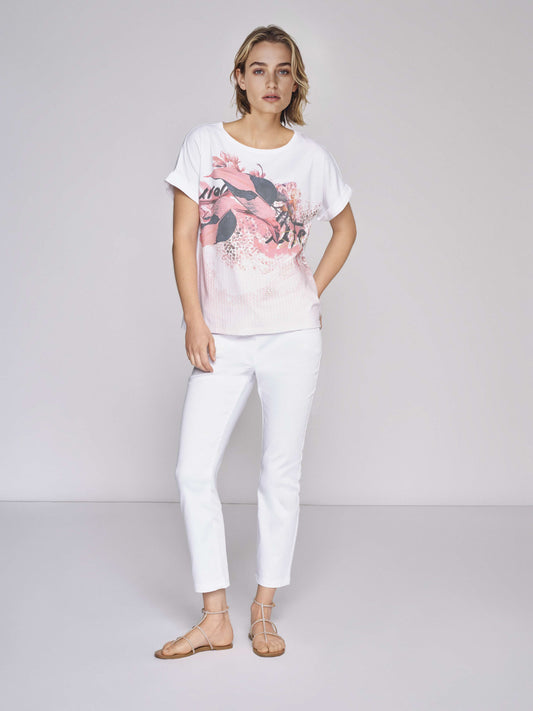 T-Shirt mit Alloverdruck