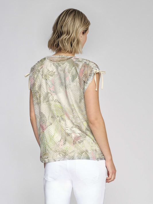 T-Shirt mit Alloverdruck