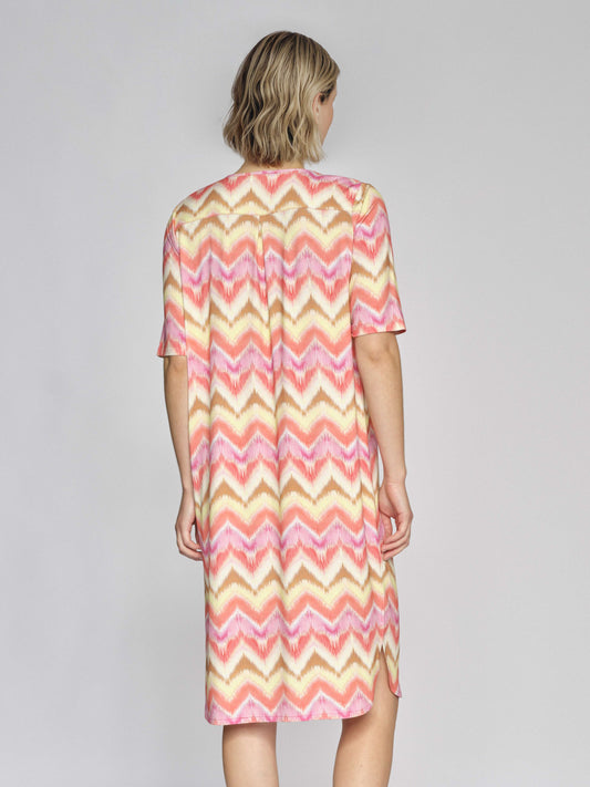 Kleid mit Alloverdruck