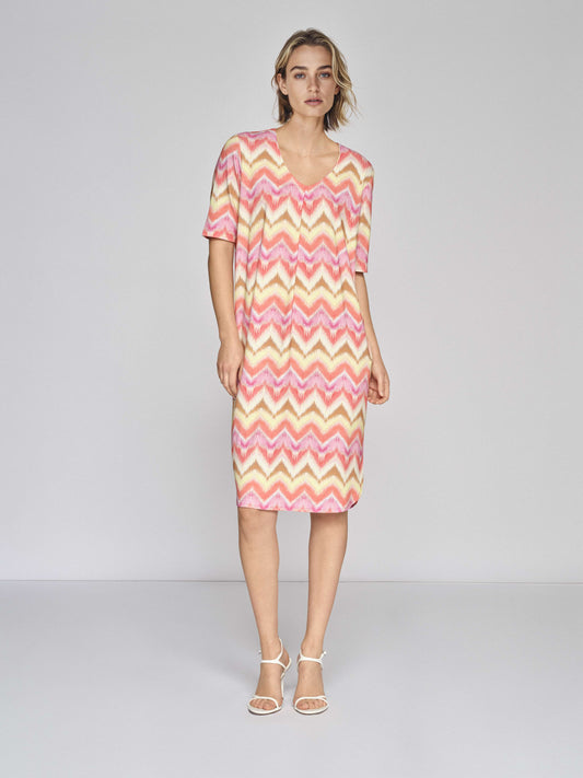 Kleid mit Alloverdruck