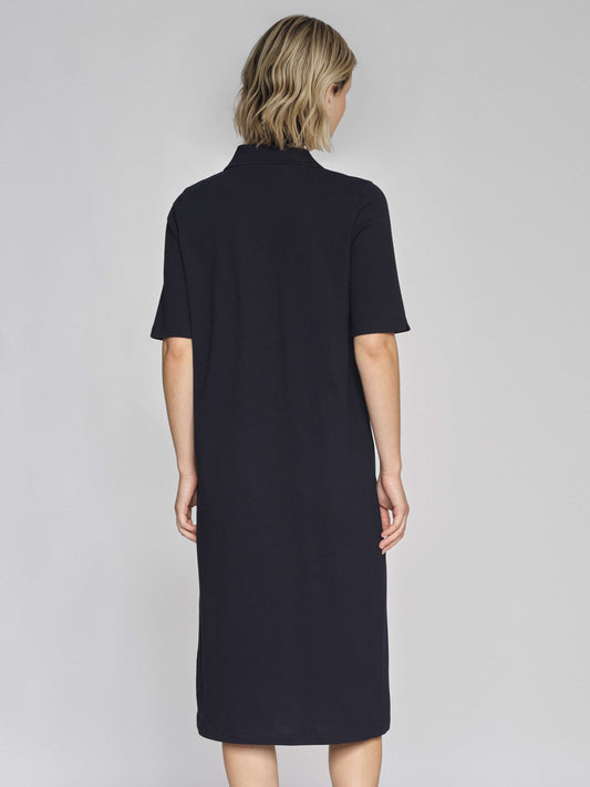 Kleid mit Polokragen