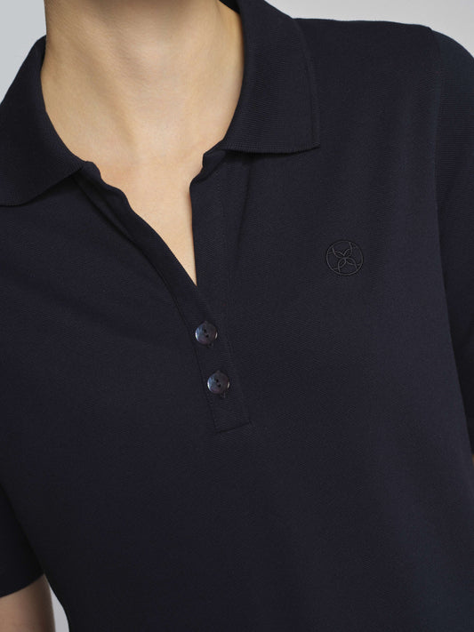 Kleid mit Polokragen