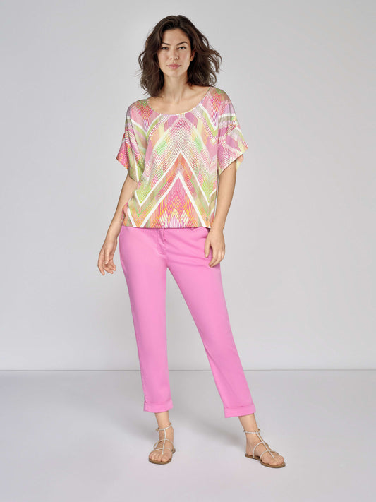 Bluse mit Muster