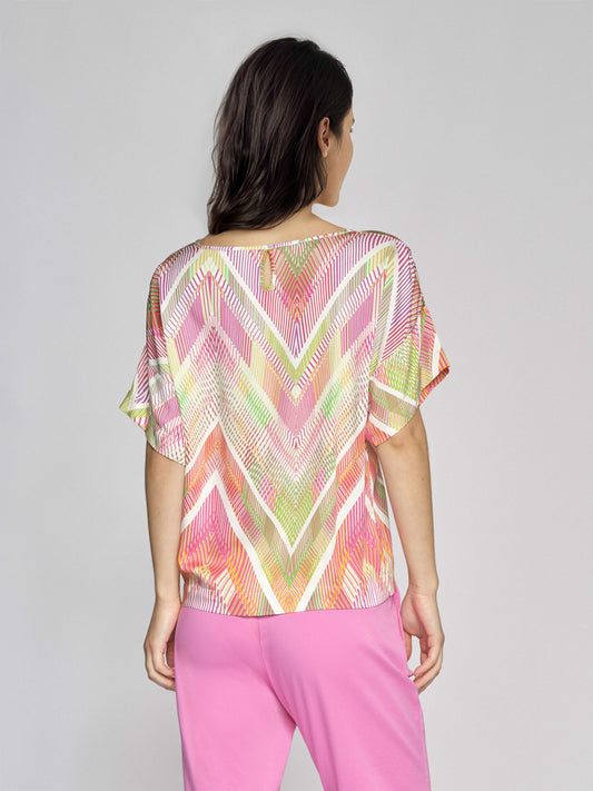 Bluse mit Muster