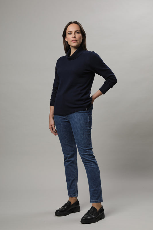 Pullover mit Rollkragen