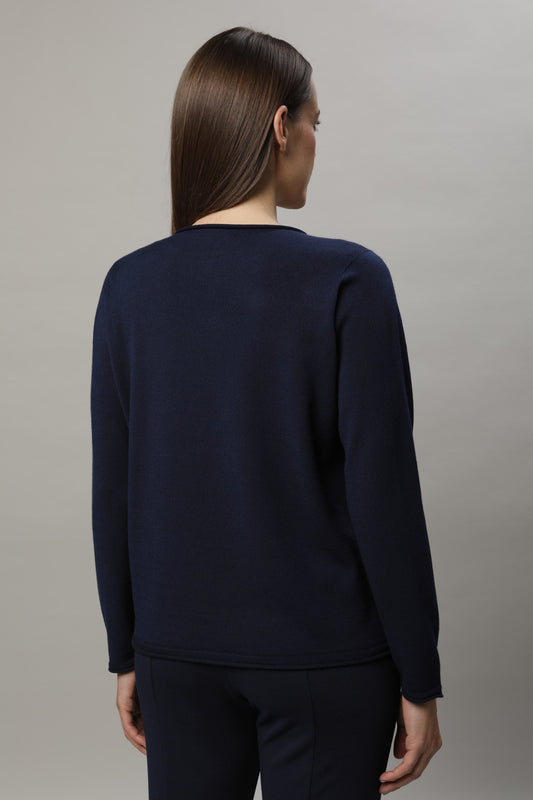 Pullover mit Rundhals