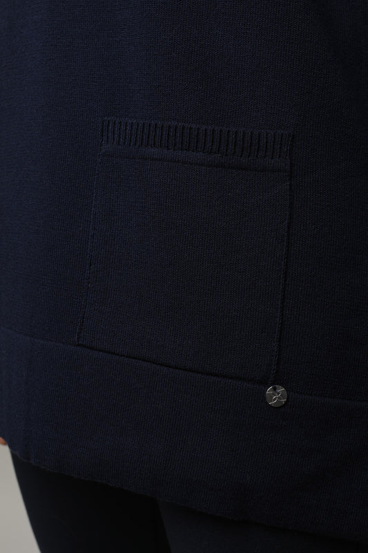 Pullover mit Umlegekragen