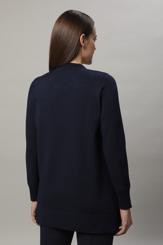 Pullover mit Umlegekragen