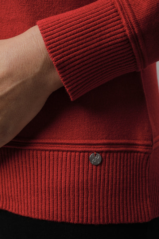 Pullover mit Stehkragen