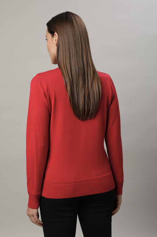 Pullover mit Stehkragen