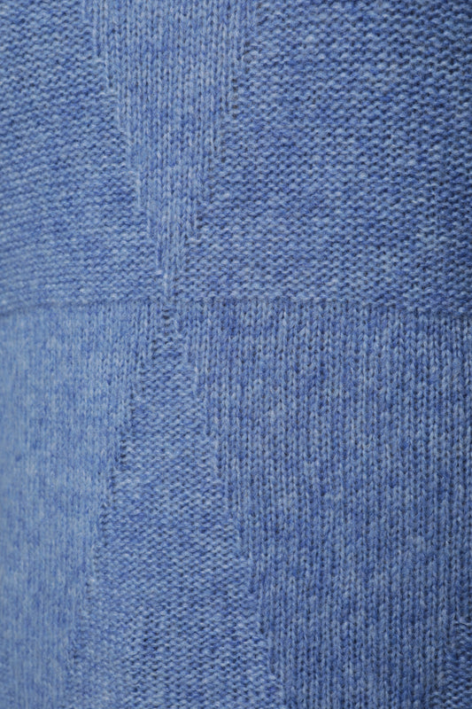 Pullover mit Rollkragen und Strukturmuster