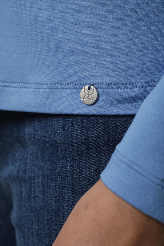 Langarmshirt mit Rundhals